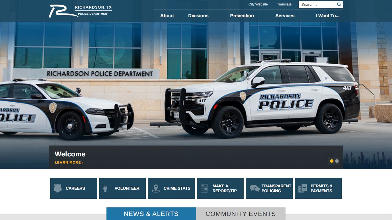 Richardson Police Department | Home